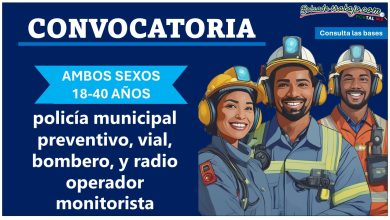 Convocatoria para policía municipal preventivo, vial, bombero, y radio operador monitorista en Atlixco, Puebla – aplica con Bachillerato 