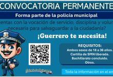 Convocatoria permanente – El H. Ayuntamiento de Chilpancingo de los Bravo, Guerrero te invita a unirte a su policía y tránsito municipal ¡Aplica con hasta 36 años!