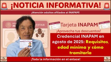 Credencial INAPAM en agosto de 2025: Requisitos, edad mínima y cómo tramitarla