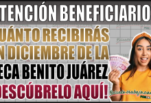 ¿Cuánto recibirás en diciembre de la Beca Benito Juárez? Descúbrelo aquí