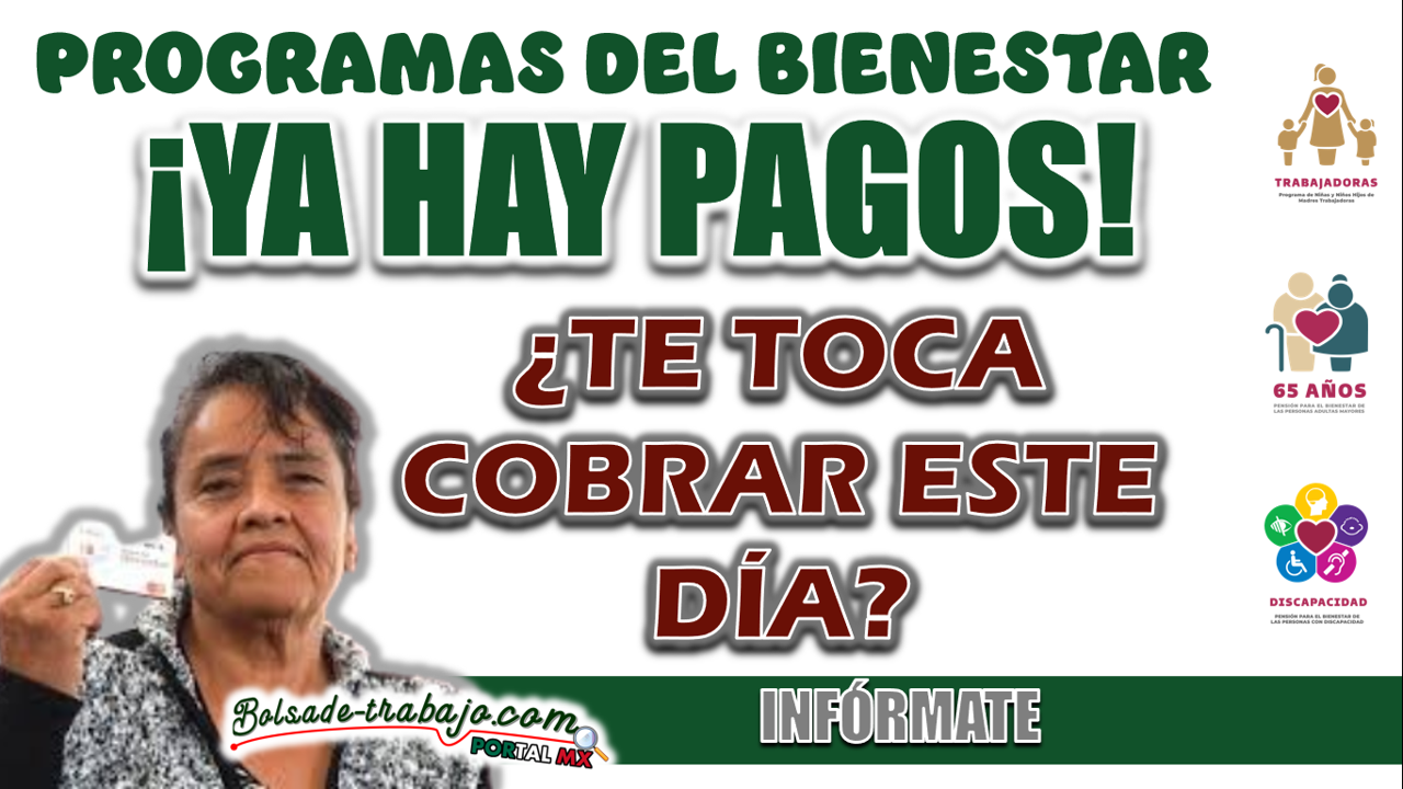 PENSIÓN BIENESTAR| ¿QUIÉNES SON LOS AFORTUNADOS QUE RECIBIRÁN SU PAGO HOY 04 DE MARZO?