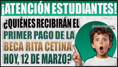 Descubre quiénes recibirán el primer pago de la Beca Rita Cetina este miércoles 12 de marzo