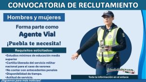 Desempéñate como Agente Vial en Huauchinango, Puebla ¡Estos son los requisitos solicitados!
