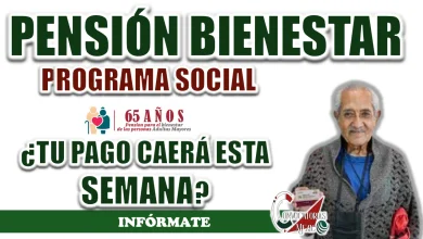 PENSIÓN BIENESTAR| ¿QUIÉNES ESTARÁN COBRANDO SU PAGO DURANTE ESTA SEMANA?