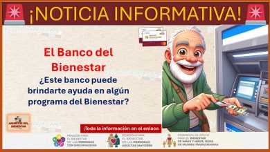 El Banco del Bienestar - ¿Este banco puede brindarte ayuda en algún programa del Bienestar?