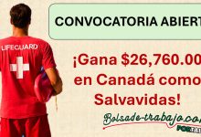 El Extranjero te espera solo necesitas Bachillerato - Vete a laborar como Guardavidas en Canadá ganando $26,760.00 al mes ¡Aquí te diremos como aplicar para la vacante!