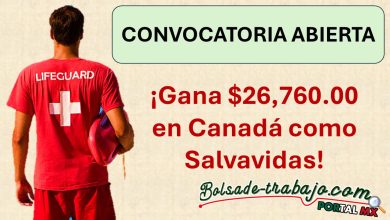 El Extranjero te espera solo necesitas Bachillerato - Vete a laborar como Guardavidas en Canadá ganando $26,760.00 al mes ¡Aquí te diremos como aplicar para la vacante!