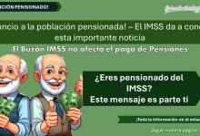 El IMSS lanza importante anuncio a la población pensionada respecto al pago de pensiones