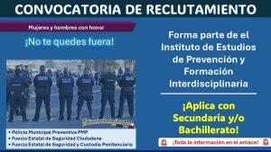 El Instituto de Estudios de Prevención y Formación Interdisciplinaria tiene abierta su convocatoria de reclutamiento para Tecate y sus alrededores ¡Así puedes aplicar!