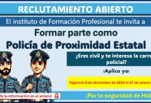 El Instituto de Formación Profesional está invitando a formar parte de la policía de su proximidad estatal de Hidalgo, conoce los requisitos y documentos solicitados