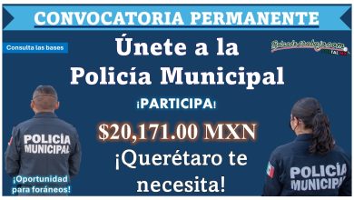 El estado de Querétaro lanza convocatoria de reclutamiento permanente para policía municipal – conoce más acerca del municipio que está ofreciendo hasta $20,171.00 mensuales a residentes y foráneos