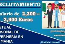 El gobierno de la Ciudad de México emite convocatoria de reclutamiento para aquellos interesados en ser parte de personal de enfermería con movilidad laboral en Alemania con salarios de 2,300 a 2,900 Euros