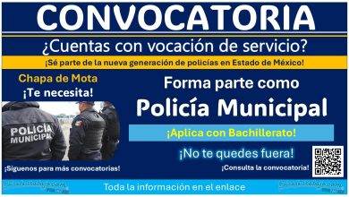 El gobierno municipal de Chapa de Mota, Estado de México necesita policías municipales ¡Esto necesitas para aplicar, sin requisitos específicos!