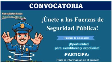 El honorable municipio de Zaragoza, Puebla tiene abierta su convocatoria de reclutamiento para formar parte de sus Fuerzas de Seguridad ¡Participa con 3 requisitos!