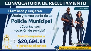 El municipio de Cancún mantiene su reclutamiento policial ofreciendo un sueldo de hasta $20,694.84 a aspirantes con Bachillerato y Licenciatura