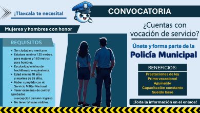 El municipio de Lázaro Cárdenas, Tlaxcala ha lanzado su convocatoria de reclutamiento policial a aspirantes con hasta 55 años
