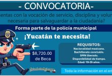 Empleo de policía en Yucatán: Conoce la convocatoria de reclutamiento del municipio de Mérida ¡Recibe $8, 720.00 de beca!