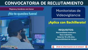 Empleo en Querétaro: Conoce la convocatoria de reclutamiento de El Marqués para monitoristas de videovigilancia ¡Esto necesitas para aplicar!