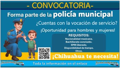 Empleo policial en Chihuahua, conoce el municipio que está invitando a sus filas policiales a hombres y mujeres con las mismas oportunidades de contratación