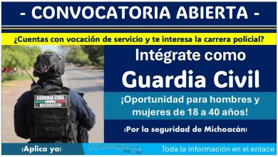 Empleo policial en Michoacán: Conoce la convocatoria de reclutamiento de Zacapu y forma parte como guardia civil ¡Aplica con hasta 40 años!