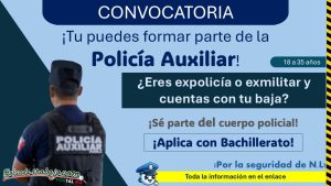 Empleo policial en Nuevo León: Conoce la convocatoria de Villaldama y forma parte de la policía auxiliar ¡Puedes aplicar con estudios de Secundaria!