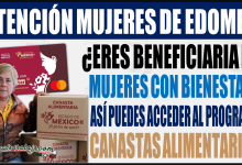 ¿Eres beneficiaria de Mujeres con Bienestar? Así puedes acceder a canastas alimentarias y más servicios