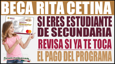 ¿Eres estudiante de secundaria? Revisa si ya te toca el depósito de la Beca Rita Cetina