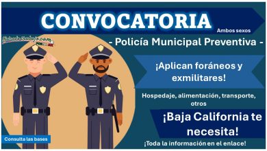 ¿Eres foráneo o exmilitar y quieres ser policía municipal preventiva? Baja California lanza convocatoria con hospedaje, alimentación y transporte – Conoce que municipio está reclutando y sus bases de participación