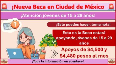 Esta es la Beca en Ciudad de México que estará apoyando jóvenes de 15 a 29 años con apoyos de 4 y 8 mil pesos al mes