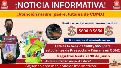 Esta es la beca de $600 y $650 para estudiantes de Preescolar y Primaria en Cdmx ¡Registros abiertos hasta el 30 de junio!