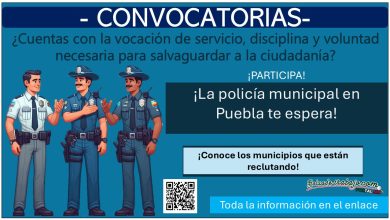 Estas son las convocatorias policiales disponibles en el estado de Puebla, conoce las bases de participación y únete a la carrera policial