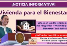 Estas son las diferencias de los dos Programas "Vivienda para el Bienestar ¡No Puedes Inscribirte a ambos! Conoce las claves para Elegir el Correcto y como registrarte