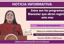 Estos programas del Bienestar tienen fecha de registro este mes ¡Prepara tus documentos, no quedes fuera!