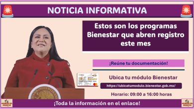 Estos programas del Bienestar tienen fecha de registro este mes ¡Prepara tus documentos, no quedes fuera!