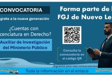 Forma parte de la FGJ de Nuevo León como Auxiliar de Investigación del Ministerio Público ¡Estos son los requisitos solicitados!