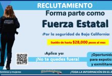 Forma parte de la Fuerza Estatal de Baja California y recibe un sueldo de hasta $28,000.00 pesos ¡Conoce todas las vacantes!