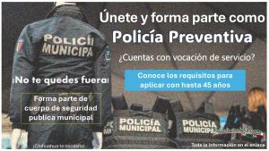 Forma parte de la policía preventiva en Julimes, Chihuahua: Conoce los requisitos para aplicar con hasta 45 años