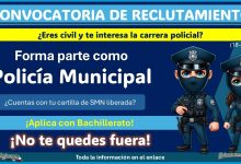 Forma parte del Área de Seguridad Pública ¿Cuentas con 18 a 35 años? Conoce los requisitos para unirte a las filas de policía municipal de Tenango de Doria