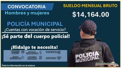 Gana hasta $14,164 uniéndote a la SSC de Hidalgo como policía municipal de Tizayuca ¡Estos son los requisitos y documentos!