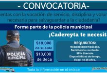 Gana hasta $18,000 al mes siendo parte de la policía municipal de Cadereyta ¡Estos son los requisitos solicitados!