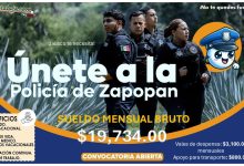 Gana hasta $19,734 MXN formando parte de la Policía Municipal de Zapopan, Jalisco ¡Esto necesitas para postularte!
