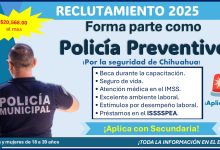 Gana hasta $20,568.00 siendo policía preventivo en Aguascalientes, conoce el municipio que admite con Secundaria ¡Estos son los requisitos y documentos solicitados!