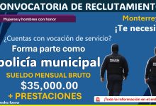 Gana hasta 35 mil pesos al mes formando parte de la policía de Monterrey ¡Aquí te compartimos los demás beneficios y como aplicar!