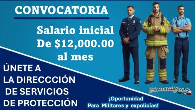 Gana un salario inicial mensual de $12,000.00 - Únete a la Dirección de Servicios de Protección – La Secretaría de Seguridad Pública Sinaloa lanza convocatoria para militares y expolicías