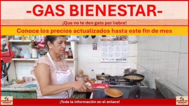 Gas Bienestar - ¡Que no te den gato por liebre! Conoce los precios actualizados hasta este fin de mes