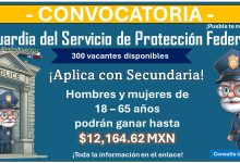 Guardia Protección Federal abre 300 vacantes con salario de hasta $12,164.62 para Tehuacán Puebla, aceptan con hasta 65 años y Secundaria – Aquí te brindamos toda la información
