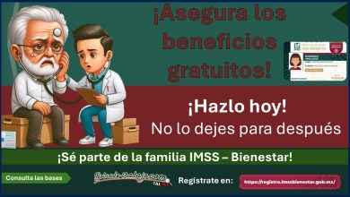 IMSS – Bienestar: Conoce como ser parte de la familia Bienestar ¡No te quedes sin seguridad social!  - Aplica hoy no lo dejes para despues