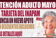 INAPAM anuncia un nuevo apoyo con descuentos para adultos mayores