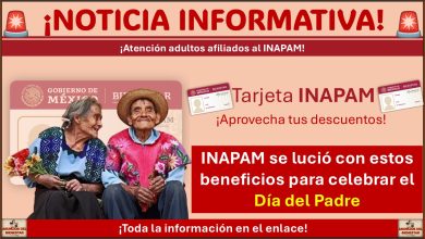 INAPAM se lució con estos beneficios para celebrar el día del padre ¡Aprovecha cada uno de ellos!