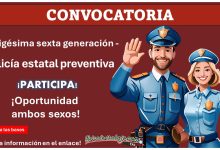 Informe de la Secretaría de Seguridad Pública de Campeche para interesados en ser parte de la vigésima sexta generación de la policía estatal preventiva 2024